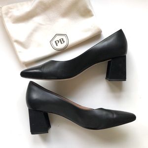 Poppy Barley, black All Day heels, W11.5